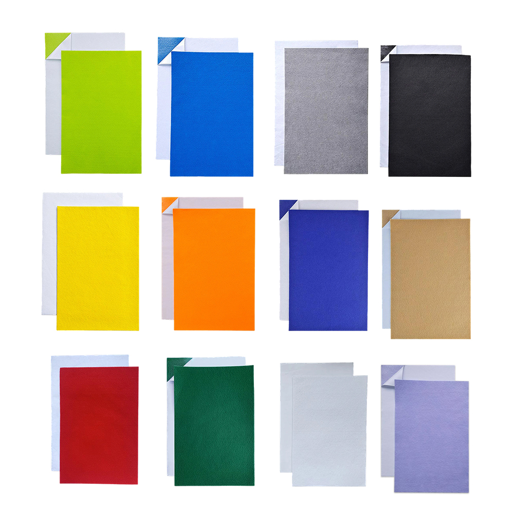 Sewing Textile Art - Self Adhesive Felt Sheet Soft Felt