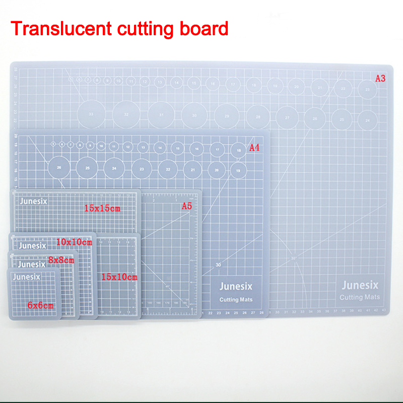 Cutting Mat Self Heal - A3/A4/A5 Cutting Mats Translucent Pvc Grid