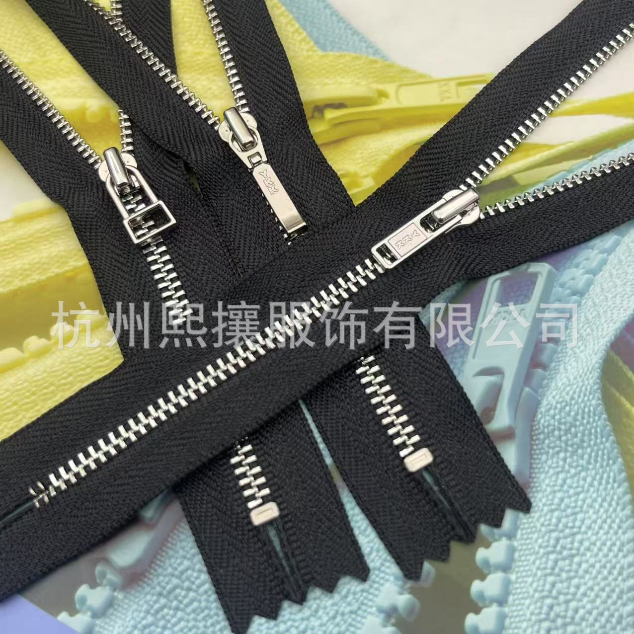 Sewing Textile Art - 20pcs/Lot YKK Metal Zipper 3# 15-30cm