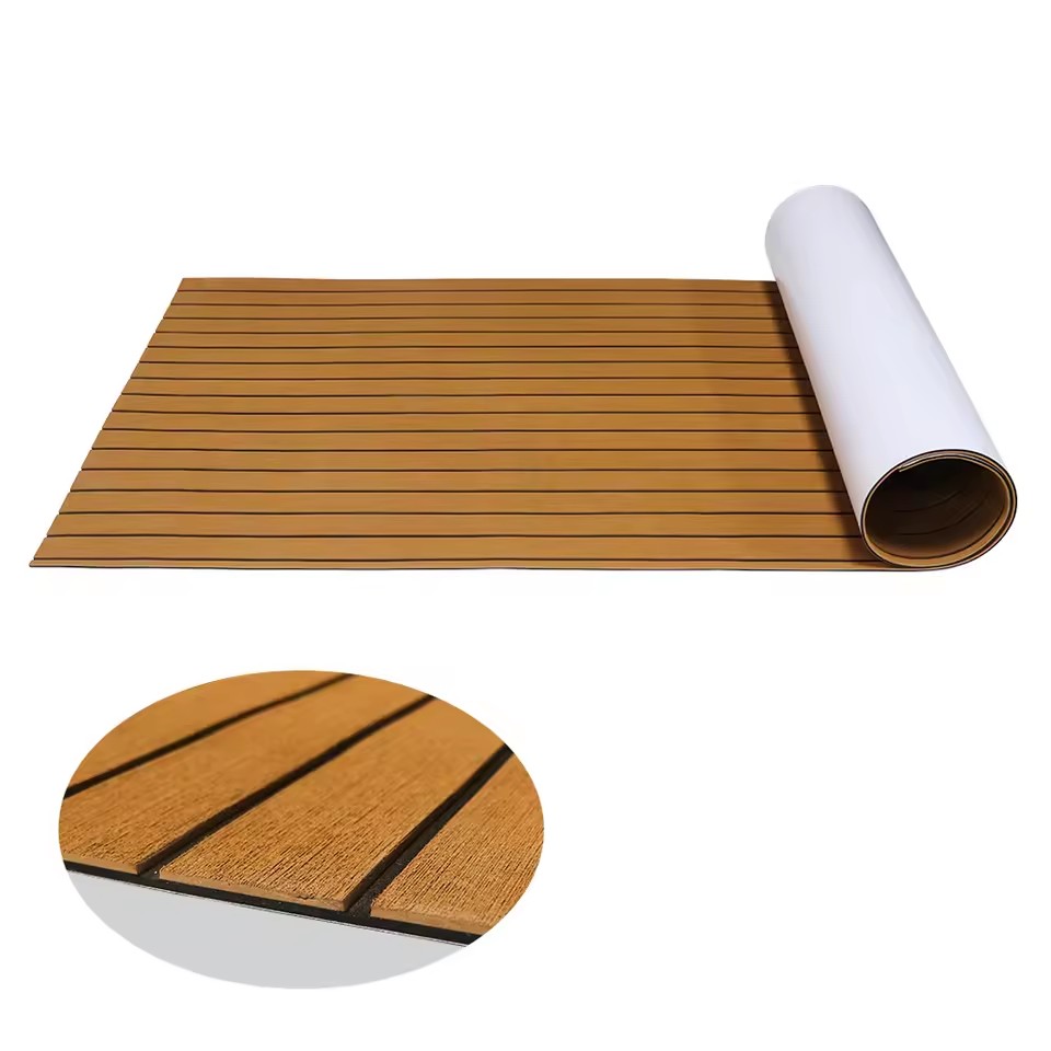 Cutting Mat Self Heal - Faux Teak EVA Foam Boat Flooring