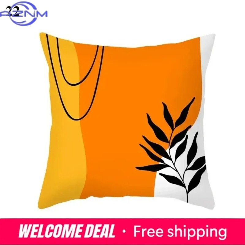 Boho Orange Abstract Cushion C - đánh giá và giá Century Textile & Sewing Supply Avenue C North Saskatoon Sk