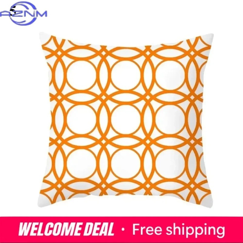Boho Orange Abstract Cushion C - đánh giá và giá Century Textile & Sewing Supply Avenue C North Saskatoon Sk