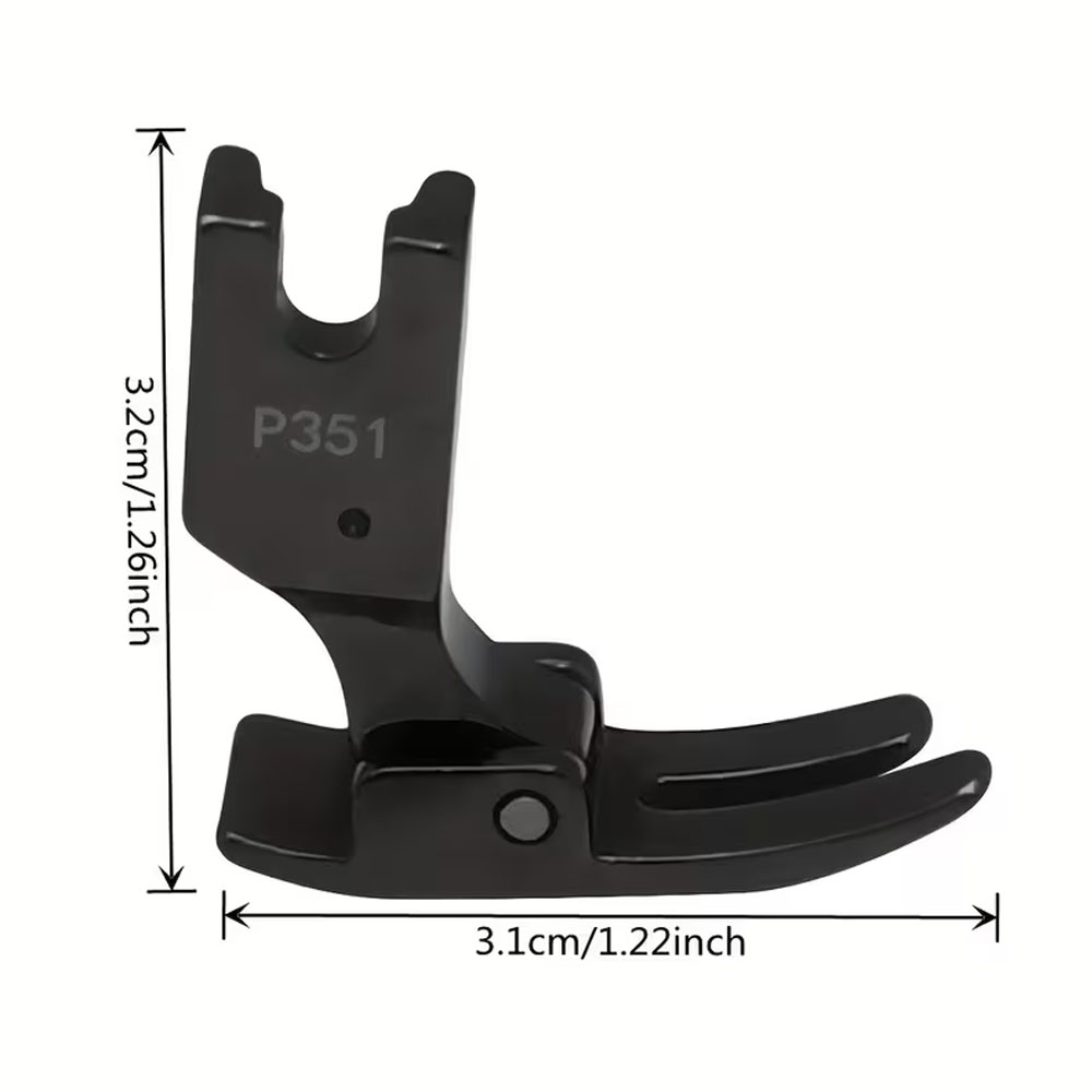 P351 All Steel Presser Foot Bl - đánh giá và giá Rolled Hem Foot