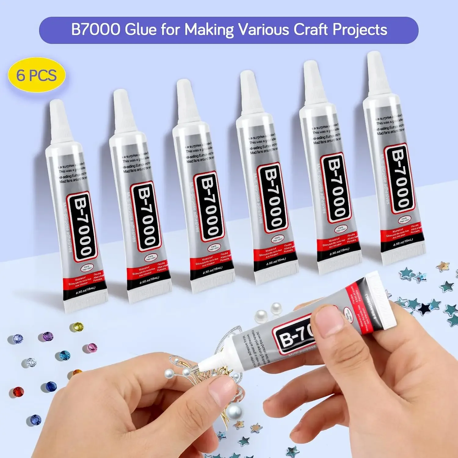 ICUTE-FITTDYHE 6PCS Jewelry Gl - đánh giá và giá Fabric Glue Bond
