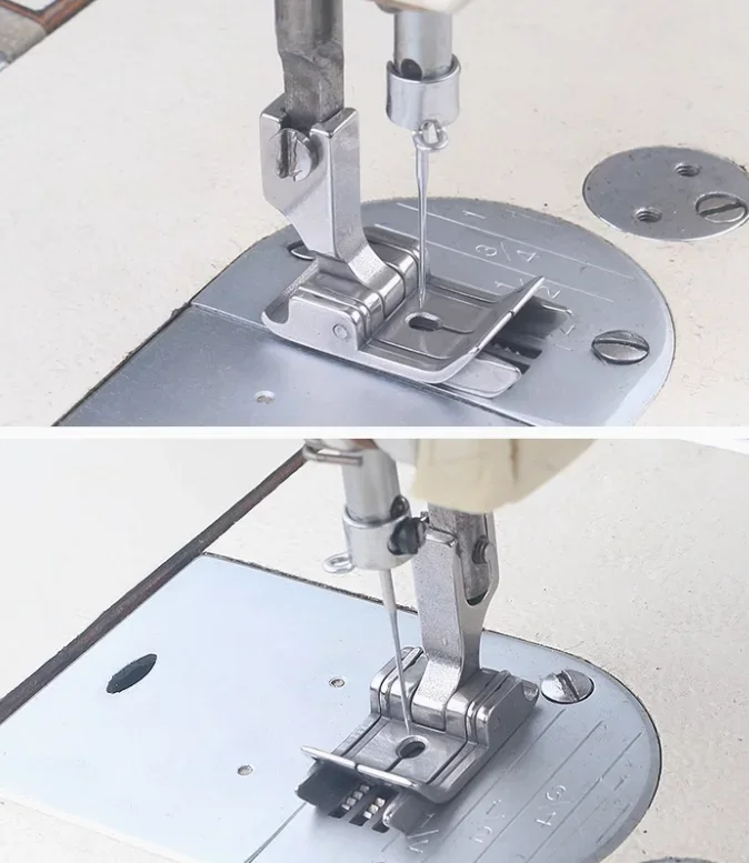 Double Stop Center Seam Presse - đánh giá và giá Rolled Hem Foot