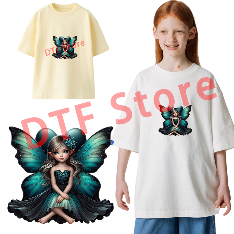 Cute Butterfly Elf Girl Iron O - đánh giá và giá Iron On Patch