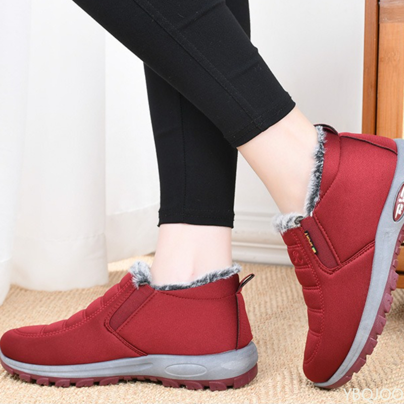 Winter new snow boots men's sh - đánh giá và giá Sewing Velvet Fabric