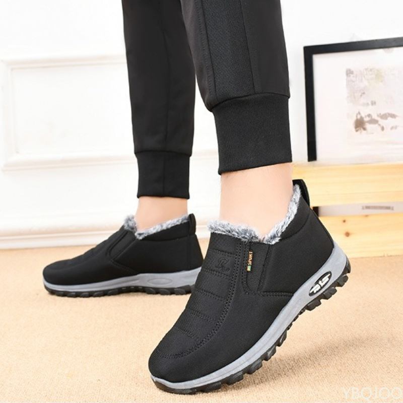 Winter new snow boots men's sh - đánh giá và giá Sewing Velvet Fabric
