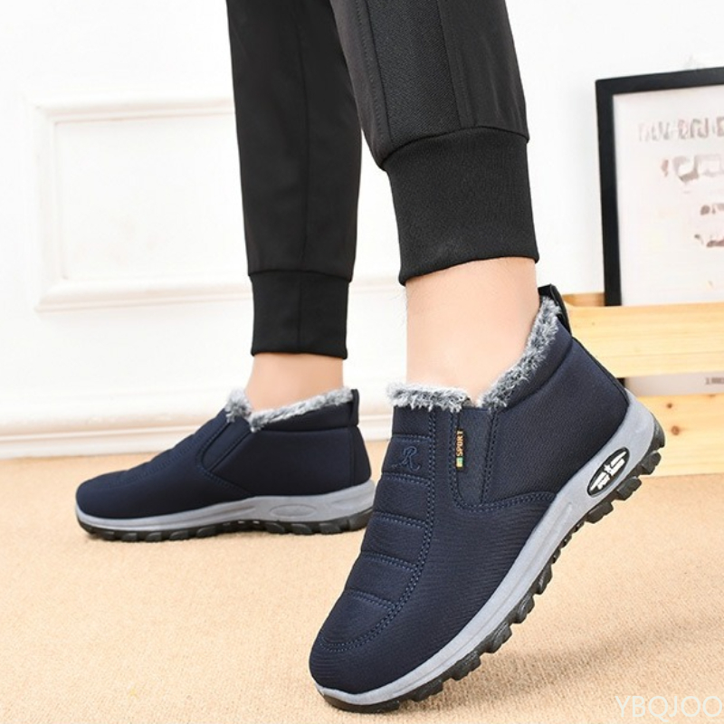 Winter new snow boots men's sh - đánh giá và giá Sewing Velvet Fabric