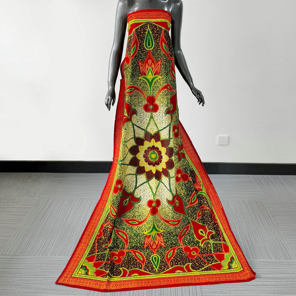 New super java wax print fabri - đánh giá và giá Sewing Indonesia
