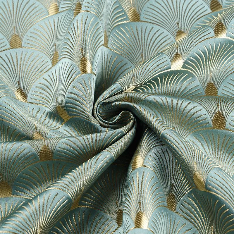 Ginkgo Leaf Fan Shaped Jacquar - đánh giá và giá Sewing Fabric