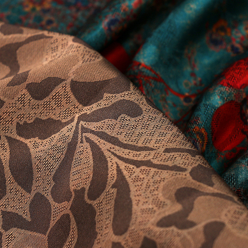 1m Floral Printed Fabric Imita - đánh giá và giá Sewing Fabric