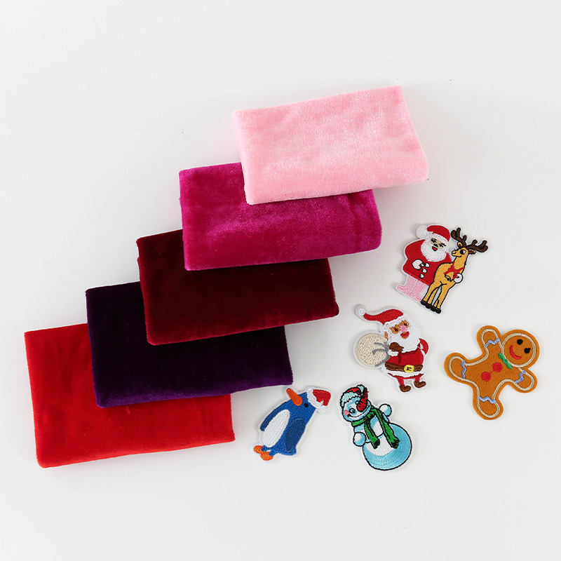 5Pcs 50X50Cm Rắn Màu Nhung Vải - đánh giá và giá Sewing Velvet Fabric