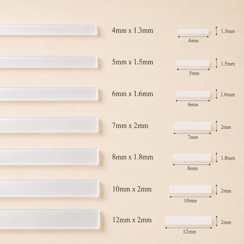20M 4-12mm Clear Plastic Corse - đánh giá và giá Textile Sewing Support