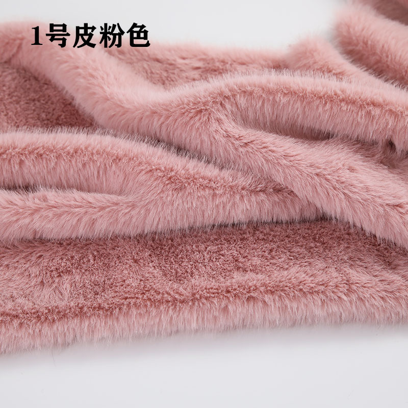 High Low Pile Faux Plush Fabri - đánh giá và giá Sewing Garment