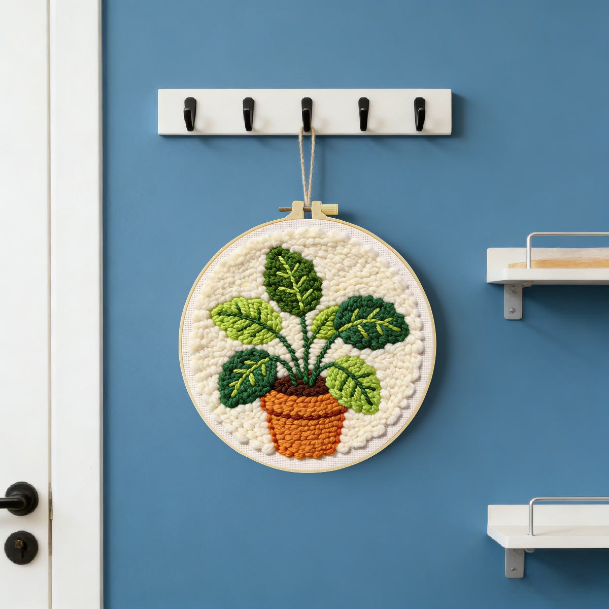20X20CM/7.87inch Leaves Punch  - đánh giá và giá Sewing Textile Art