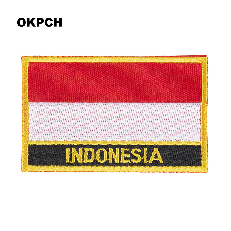 Indonesia Flag Embroidery Patc - đánh giá và giá Sewing Indonesia