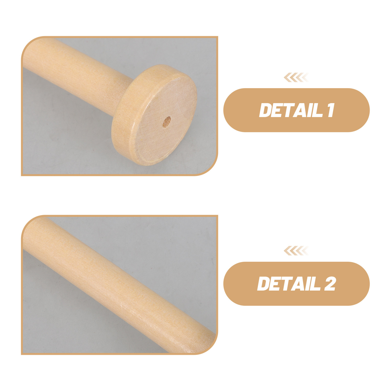 5Pcs Wooden Spools Natural Vin - đánh giá và giá Sewing Textiles