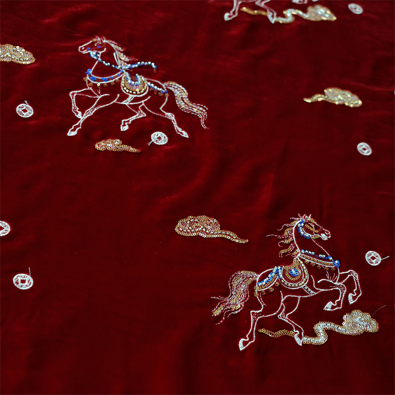 Autumn/Winter Thick Silk Velve - đánh giá và giá Sewing Velvet Fabric