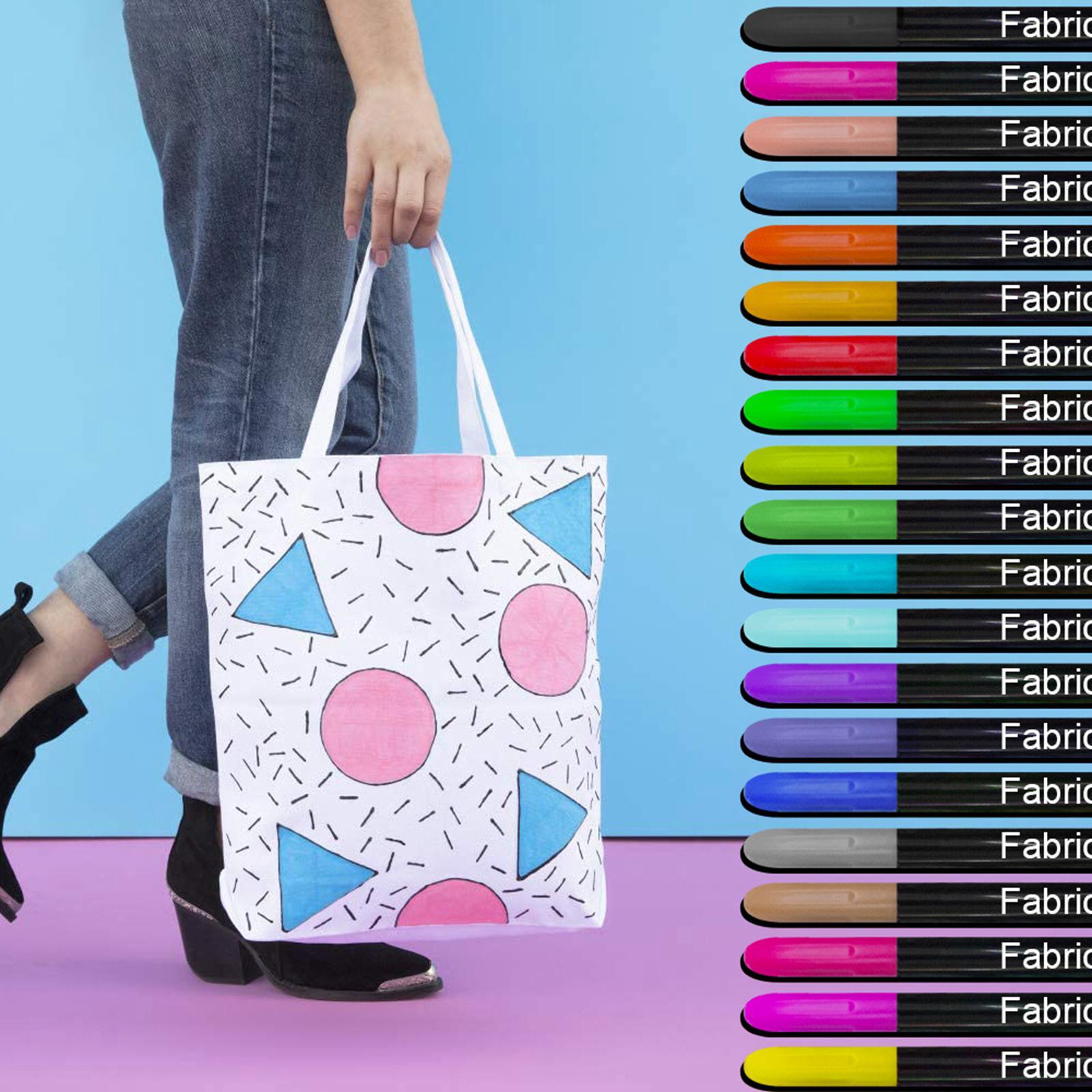 Colorful Fabric Markers Pens P - đánh giá và giá Sewing Textile Art