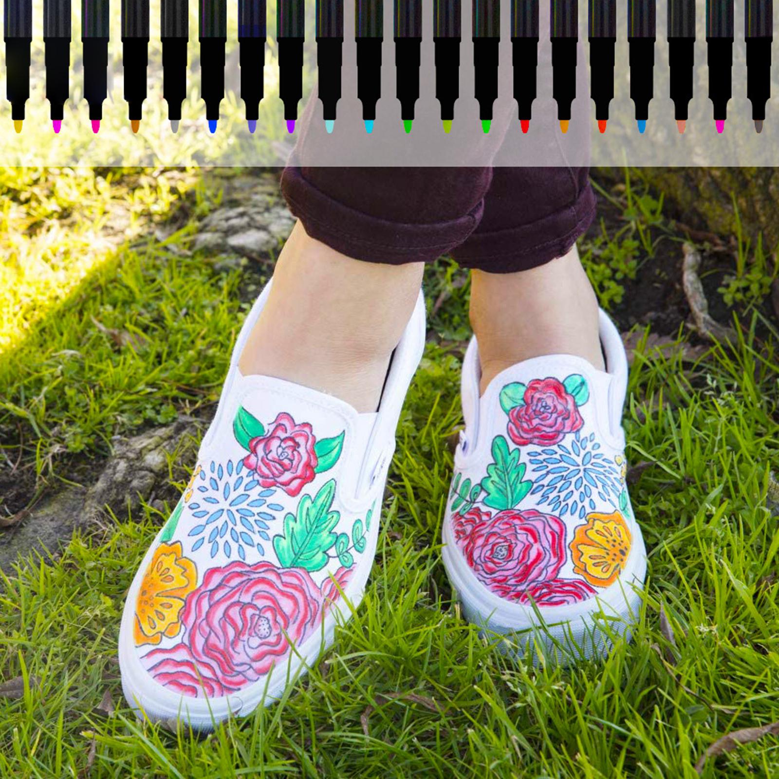 Colorful Fabric Markers Pens P - đánh giá và giá Sewing Textile Art