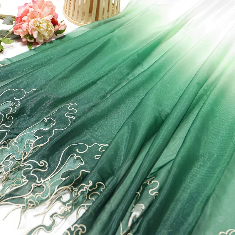 Chinese Style Embroidery Lotus - đánh giá và giá Sewing Fabric