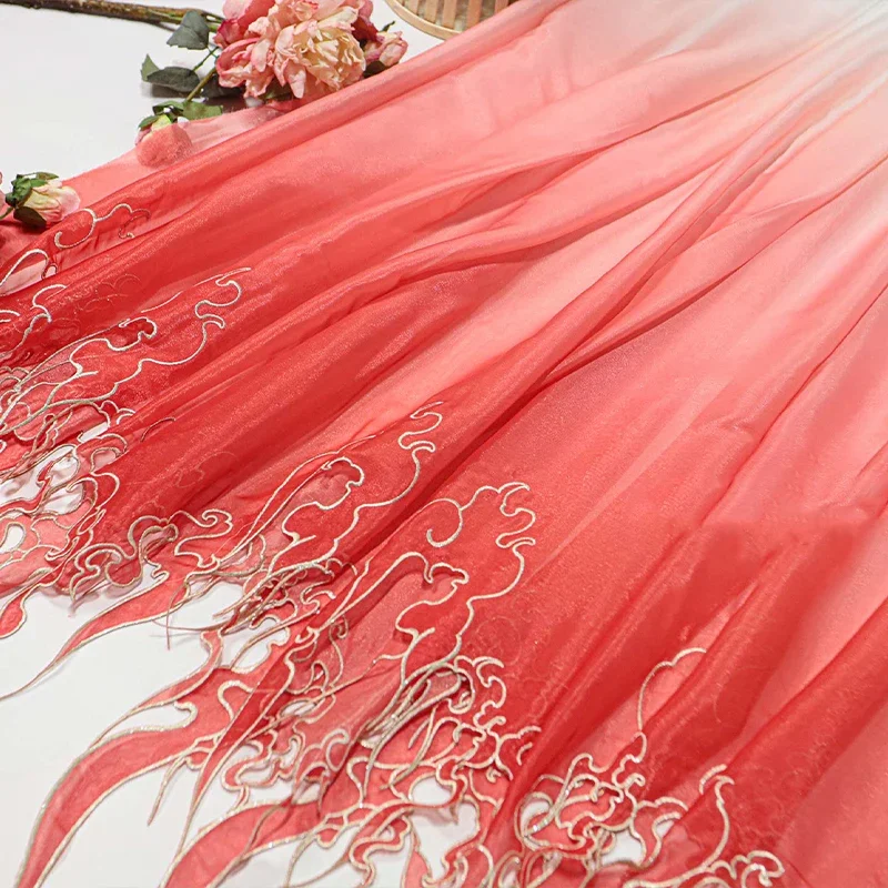 Chinese Style Embroidery Lotus - đánh giá và giá Sewing Fabric