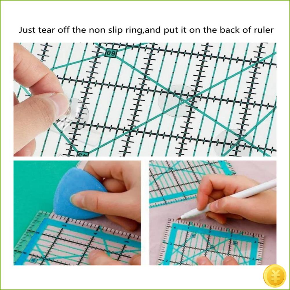 6 Piece Quilting Ruler Ironing - đánh giá và giá Quilting Ruler Square