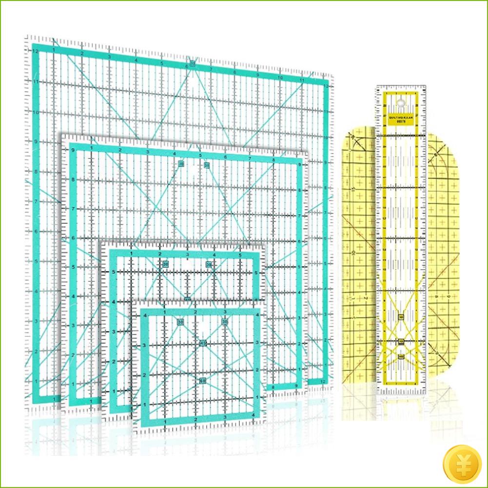 6 Piece Quilting Ruler Ironing - đánh giá và giá Quilting Ruler Square