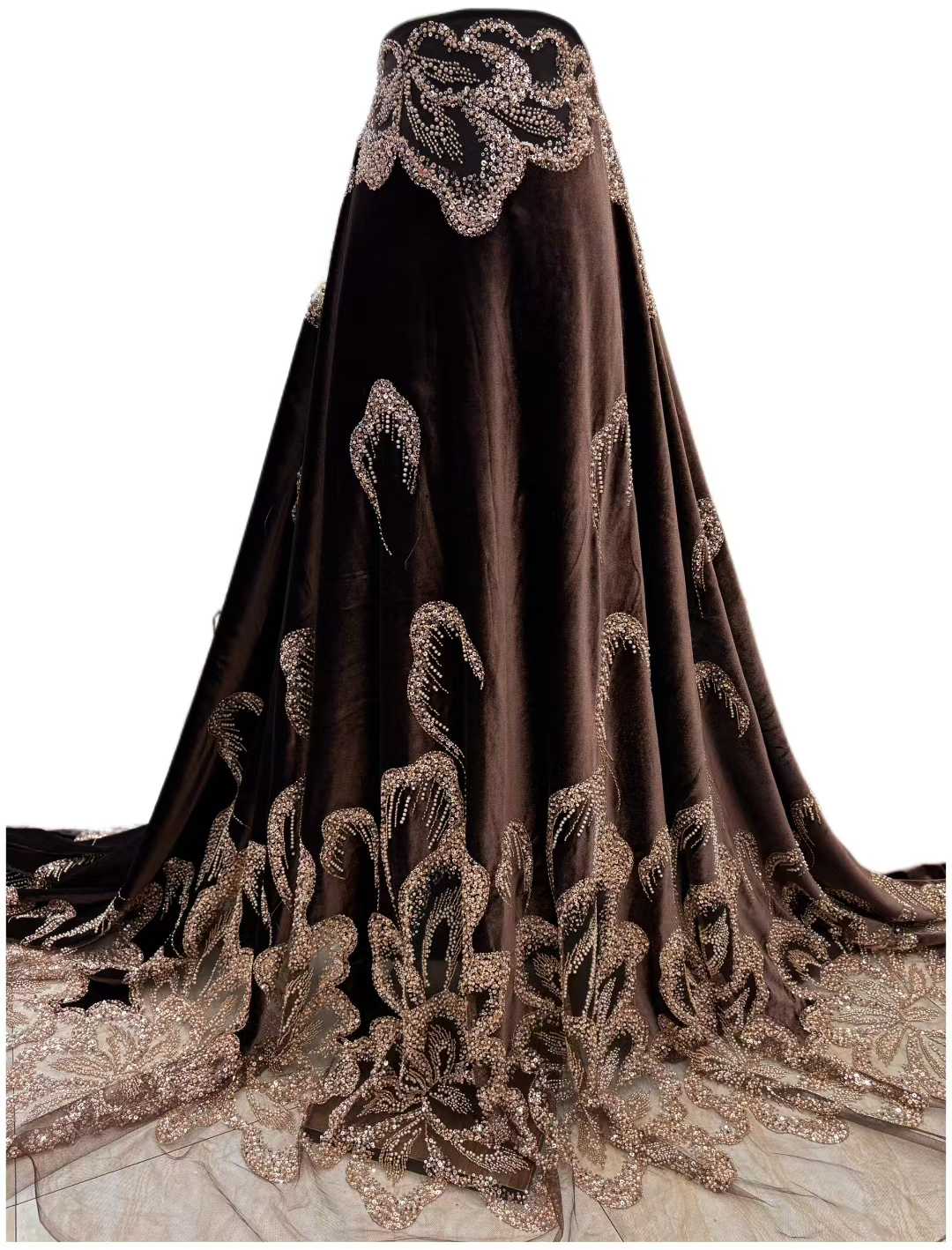 African Velvet Beaded Heavy La - đánh giá và giá Sewing Velvet Fabric