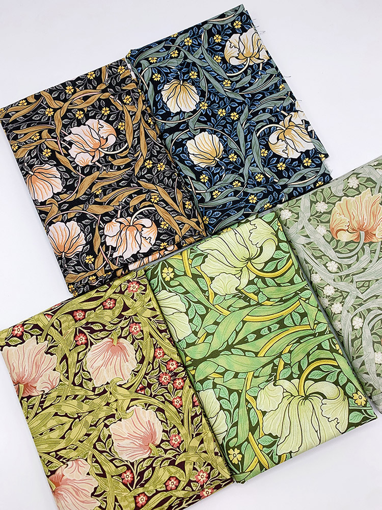 Cotton Fabric William Morris M - đánh giá và giá Sewing By