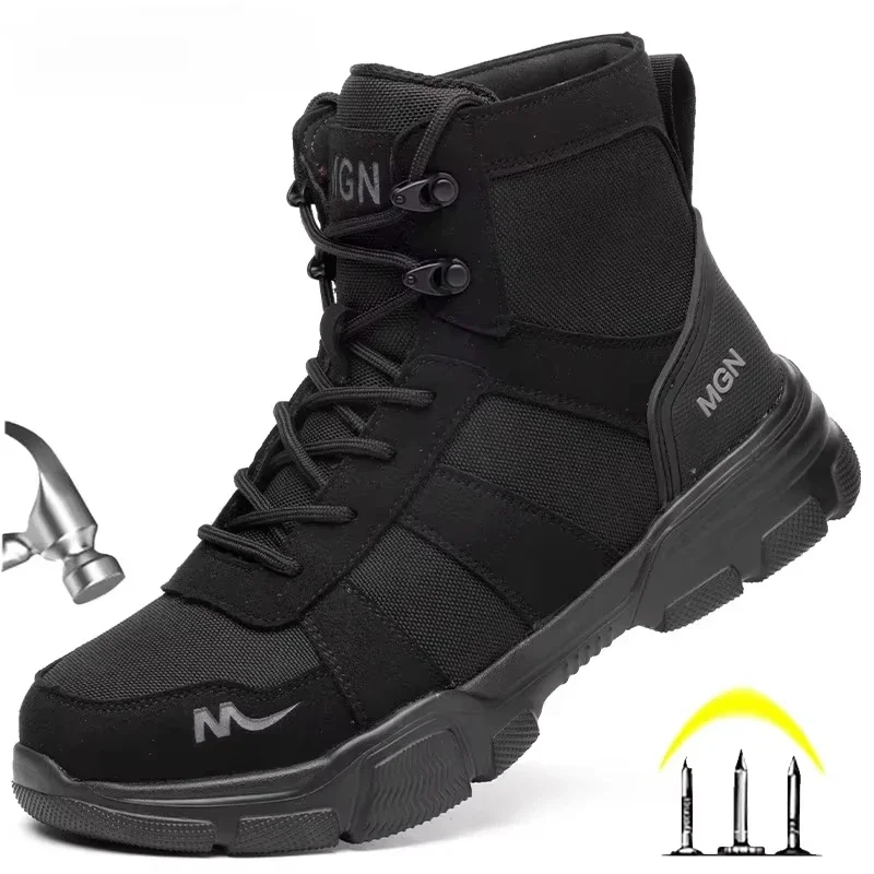 Work Boots Indestructible Men' - đánh giá và giá Sewing Garment