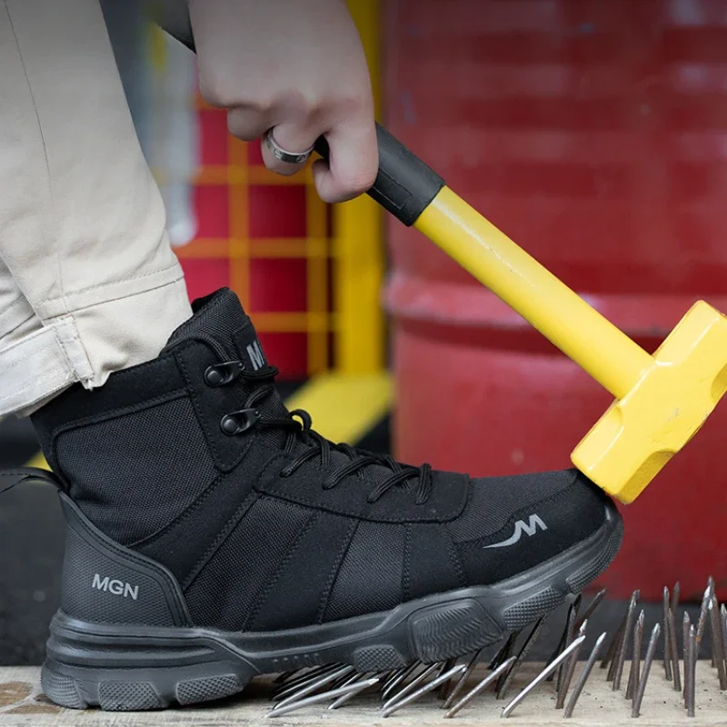 Work Boots Indestructible Men' - đánh giá và giá Sewing Garment