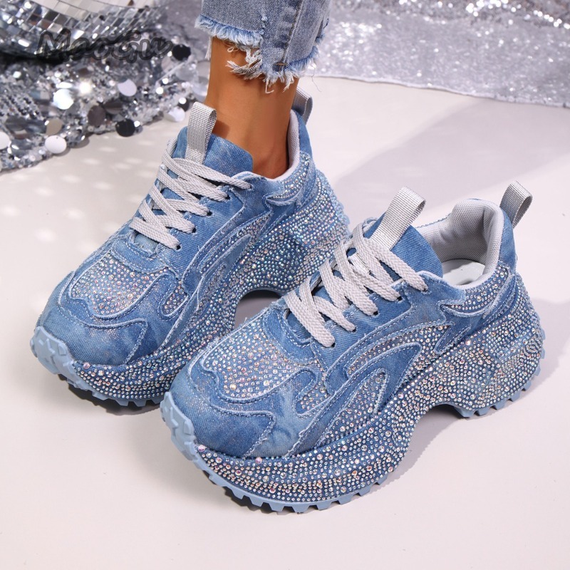 Fashion Rhinestone Women's Chu - đánh giá và giá Sewing Garment
