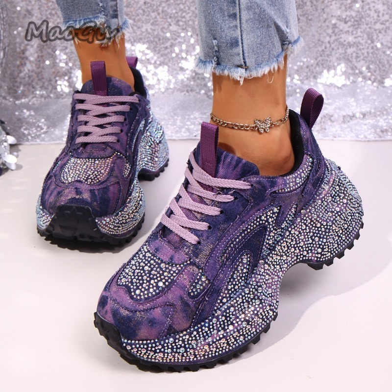 Fashion Rhinestone Women's Chu - đánh giá và giá Sewing Garment