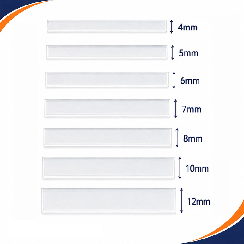 20Meters 4-12mm Clear PP Plast - đánh giá và giá Textile Sewing Support