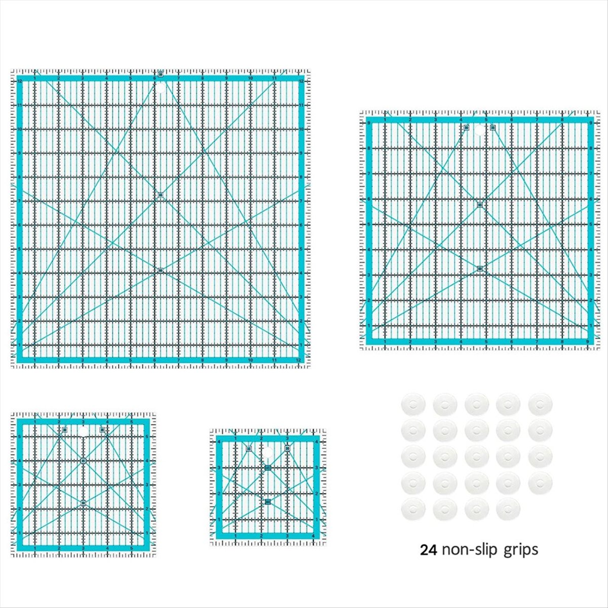 MALL 4pcs Quilting Rulers,Quil - đánh giá và giá Quilting Ruler Square
