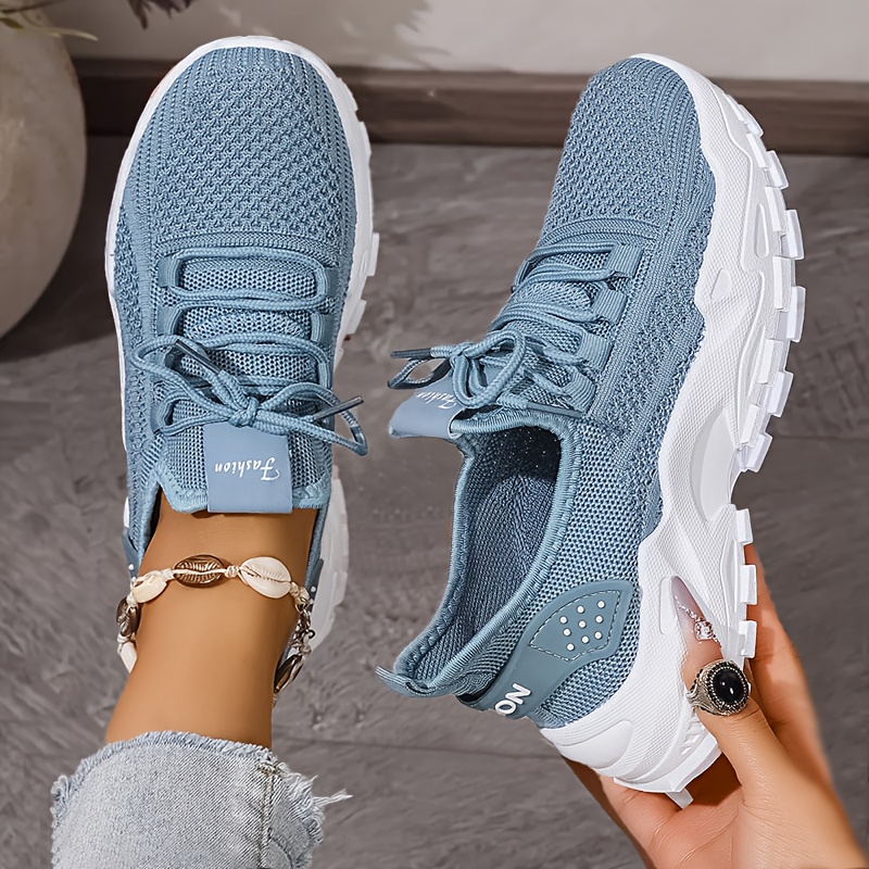 Breathable Knit Sneakers Fashi - đánh giá và giá Sewing Garment