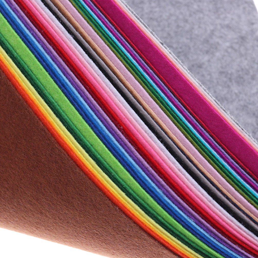 40Pcs Multicolor Nonwoven Fabr - đánh giá và giá Sewing Textile Art