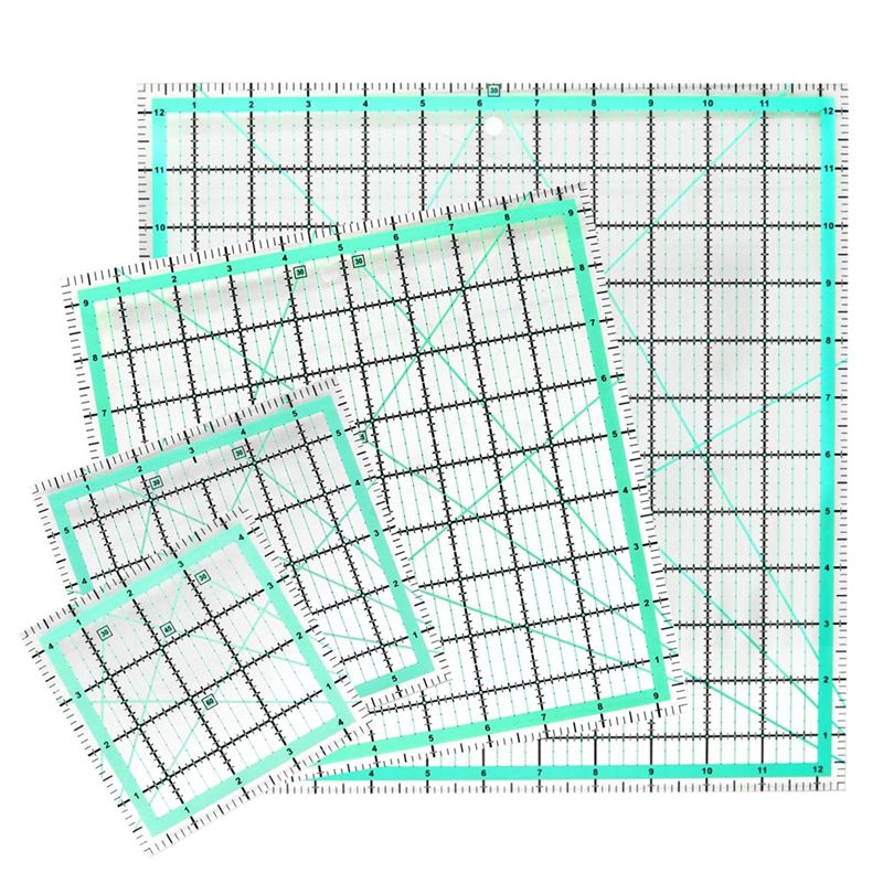 J1UL1N 4PCS Square Quilting Ru - đánh giá và giá Quilting Ruler Square