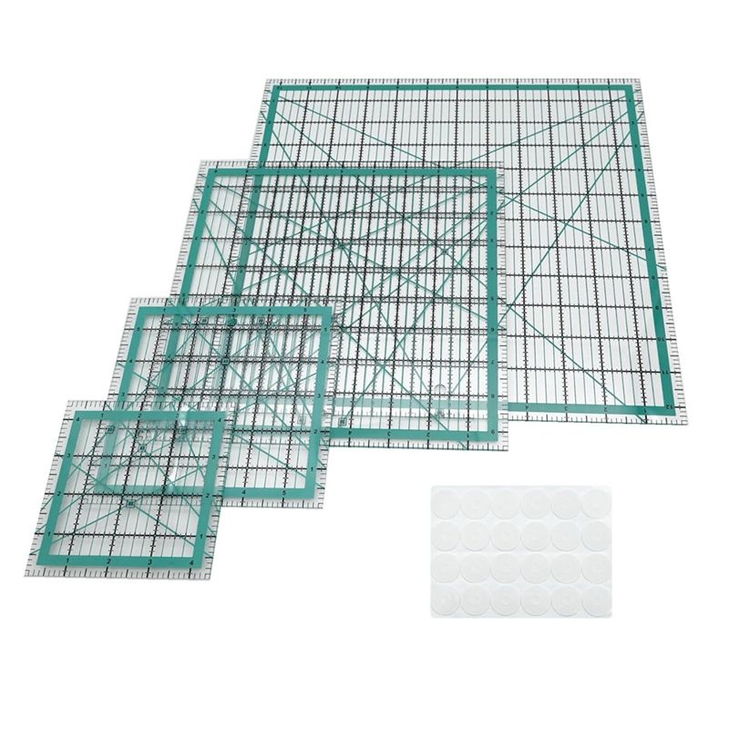 AEE4-Quilting Rulers,4 Square  - đánh giá và giá Quilting Ruler Square