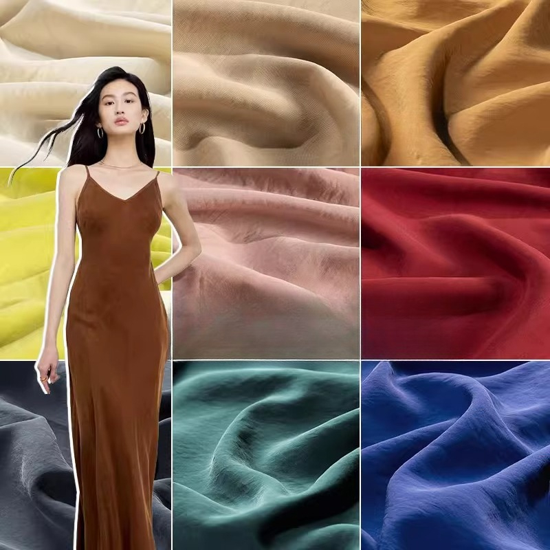 Sand-washed Cupro Fabric By Th - đánh giá và giá Sewing Recycling