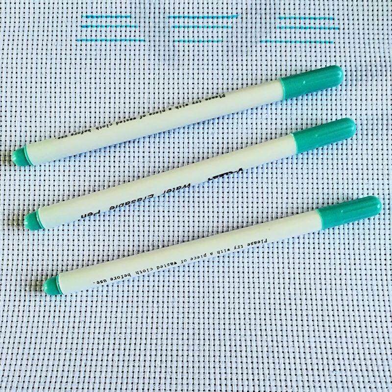 Textile Water Erasable Fabric  - đánh giá và giá Sewing Textile Art