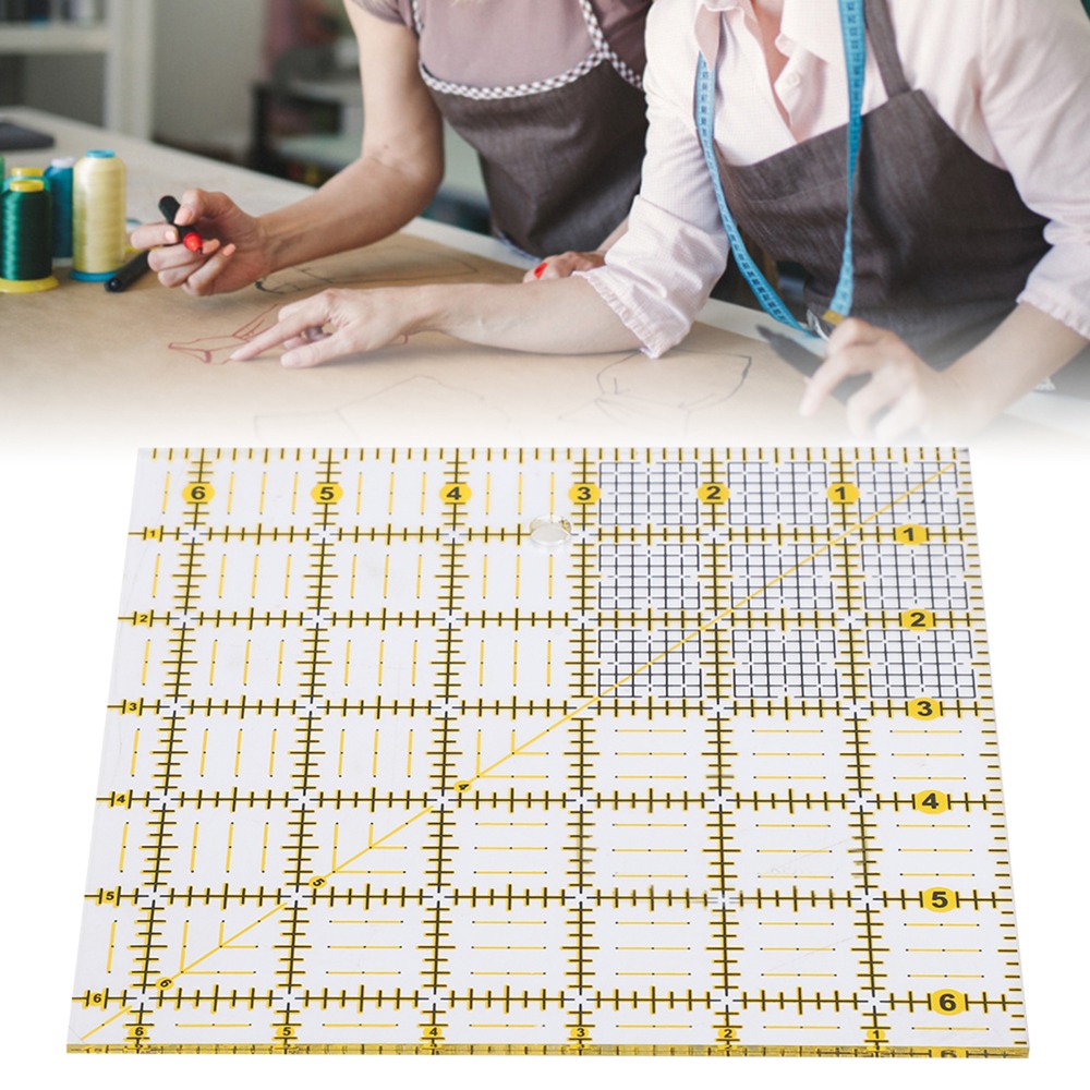 Durable 6.5x6.5in Square Quilt - đánh giá và giá Quilting Ruler Square