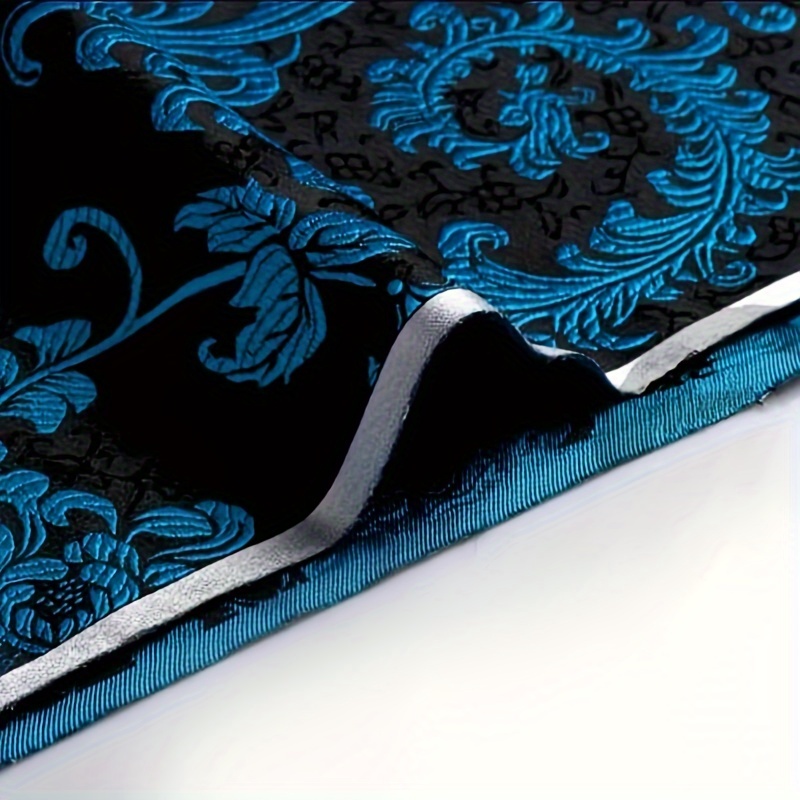 3D Blue Phoenix Tail Brocade F - đánh giá và giá Sewing Garment
