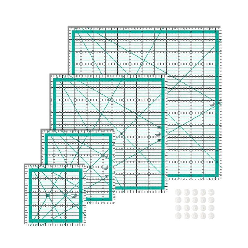 Quilting Rulers,4 Square Quilt - đánh giá và giá Quilting Ruler Square