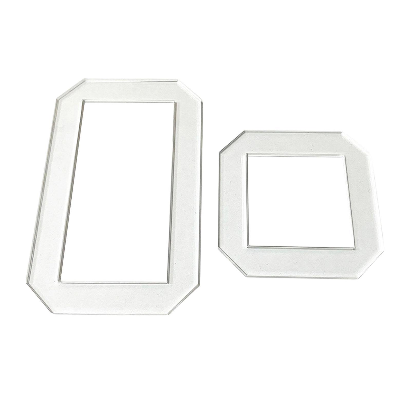 2Pcs Quilting Templates Quilt  - đánh giá và giá Quilting Ruler Square