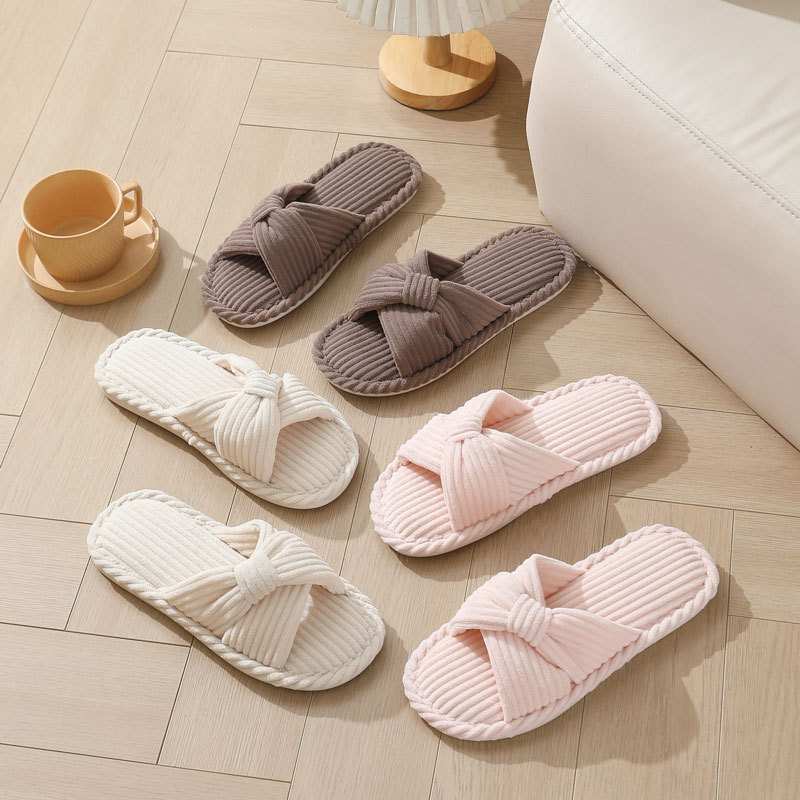 Corduroy Cross Strap Home Slip - đánh giá và giá Sewing Garment