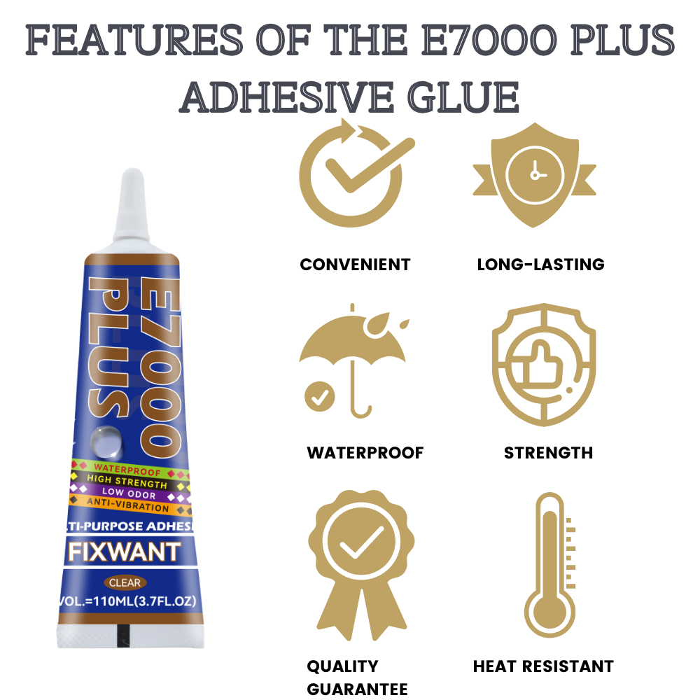 E7000 PLUS Multi-Purpose Glue  - đánh giá và giá Fabric Glue Bond