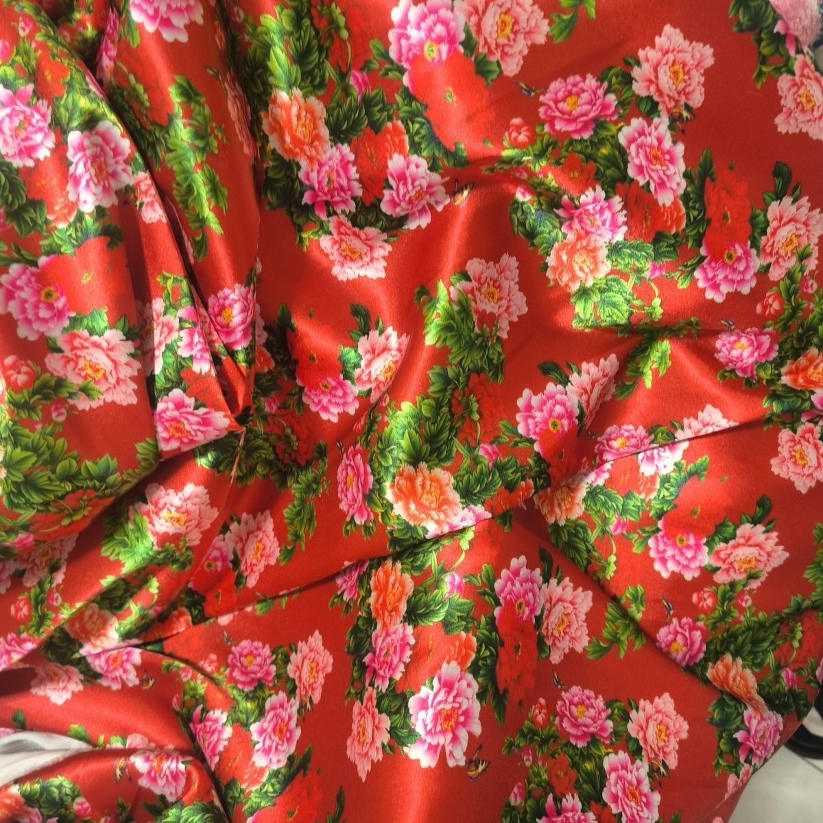 Satin Fabric Cloth without Ove - đánh giá và giá Sewing Textiles